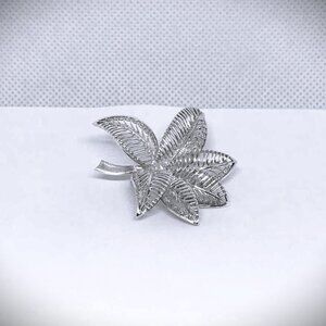 Vintage Birk's MCM Sterling Silver Brooch